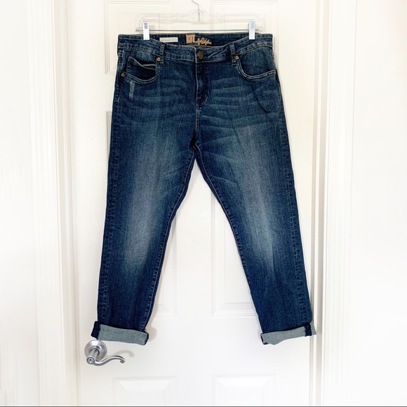 Kut from the Kloth Katy Boyfriend Distressed Jeans - Picture 3 of 8